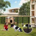 thumbnail image 3 of Garvee Metal Dog Playpen,  Extra Large, with 8 Panels, Height 40", Gate Included, Black, 3 of 7