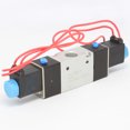 thumbnail image 1 of 3 Way 2 Position NORMALLY CLOSED Valve 3/8" NPT Wire Leads Double Solenoid AC 24V, 1 of 1