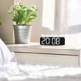 thumbnail image 4 of EGNMCR Projection Digital Alarm Clock For Bedroom Colorful LED Alarm Clock For Bedrooms With 12/24H Snooze Mirror LED Alarm Clock Alarm clock, 4 of 6