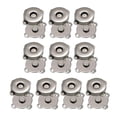 thumbnail image 4 of jifeng 10 Pairs Clasps Snaps Buttons DIY Purses Handbag Craft 14mm Black, 4 of 6