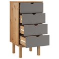 thumbnail image 4 of vidaXL Commode avec Tiroirs en Bois Massif de Pin, 4 of 6