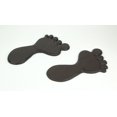 thumbnail image 2 of Pair Of Cast Iron Footprint Stepping Stones Antique Finish, 2 of 4