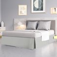 thumbnail image 2 of Unique Bargains Brushed Pleated Bed Skirt Durable Classic Tailored  Dust Ruffled Solid 16 Inch Drop, 2 of 8
