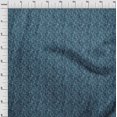 thumbnail image 4 of oneOone Polyester Spandex Teal Blue Fabric Abstract Craft Projects Decor Fabric Printed By The Yard 56 Inch Wide, 4 of 4