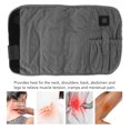 thumbnail image 3 of Heated Back Wrap Back Heating Pad USB Back Heating Pad Electric Heated Back Wrap Portable Soft Waist Heating Pad With Adjustable Strap For Herniated Disc Menstrual Pain, 3 of 8