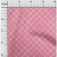 thumbnail image 1 of oneOone Organic Cotton Poplin Twill Fabric Check & Geometric Print Fabric BTY 42 Inch Wide, 1 of 1