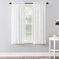 thumbnail image 1 of Mainstays Crushed Voile Window Curtains Panel Pair, 1 of 5