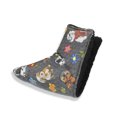 thumbnail image 5 of pitrice Golf Putter Tête Couverture Imperméable Tête Bande Dessinée Animal en Forme de Protecteur Pièce de Rechange Garde Couvre Accessoires de Sport Noir, 5 of 5