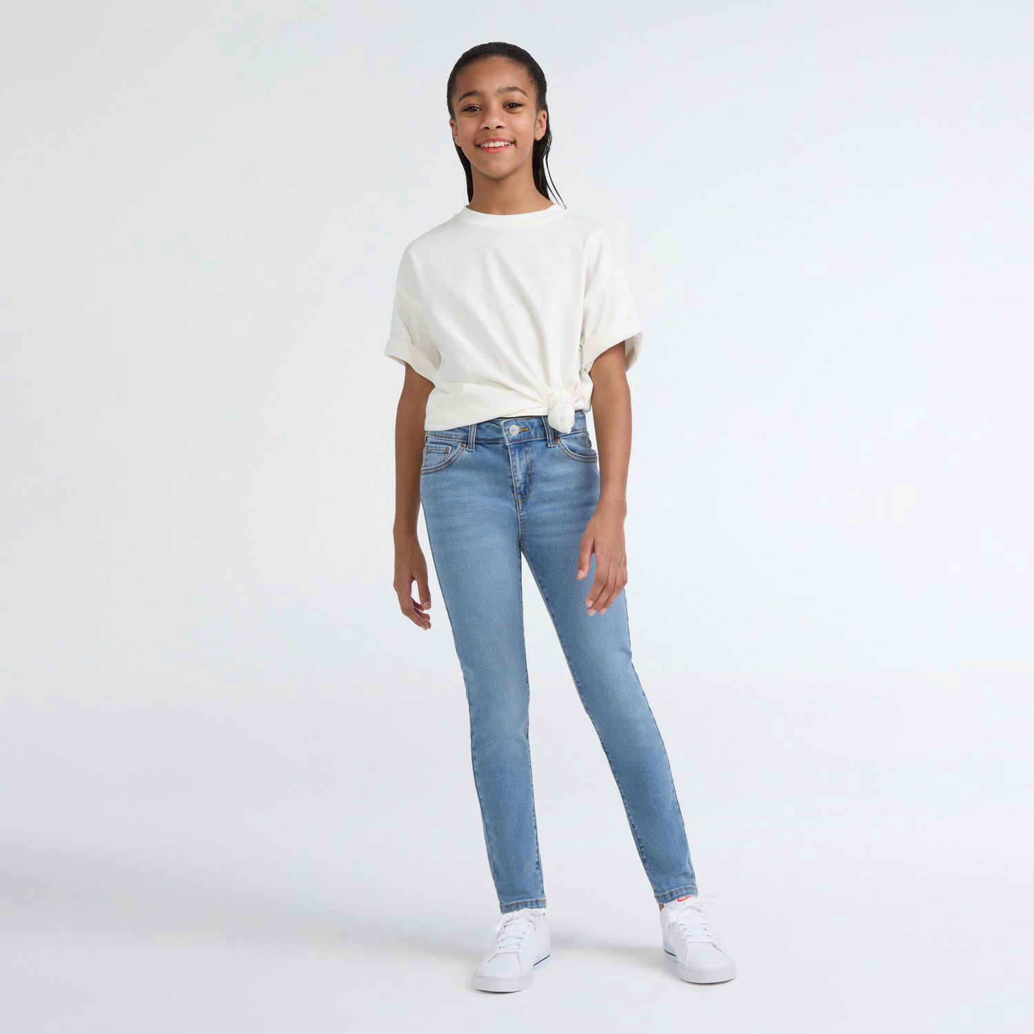 Jean taille mi-basse fuselée Levi Strauss Signature pour fille