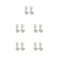 thumbnail image 2 of relayinert 2pcs/set Practical Gift For Pet Lovers Dog Cat Collar Bells Loud Pet Bells For 5Set, 2 of 6