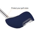 thumbnail image 5 of Unique Bargains Protection Sleeve Visible Window Golf Club Iron Head Covers Dark Blue 10 Pack, 5 of 5