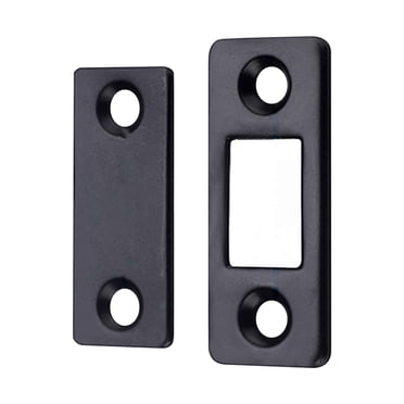 Fermoir Magnétique pour Porte d'Armoire Sans Perçage, Loquet de Butée de Porte de Garde-Robe, Ventouse Magnétique Fine pour Armoire de Cuisine, SouMaox