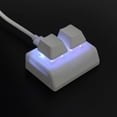 thumbnail image 3 of Copier et Coller Clavier 2 Touches Rouge et Coller Interrupteurs 2 Touches USB Mini Clavier 2 Touches pour Dessin Blanc, 3 of 9