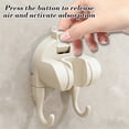 thumbnail image 4 of Dvkptbk Pomme de Douche à Ventouse H-older Pomme de Douche Ménagère H-older Crochet de Rangement Mobile et Ajustable Déco Maison, 4 of 6