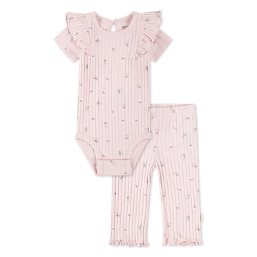 Huggies® Baby Girls' Layette Organic Cotton 2-Piece Pants Set