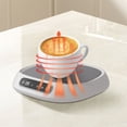 thumbnail image 4 of TIELUTT Chauffe-Tasse à Café pour Bureau Chauffe-Tasse à Café avec Contrôle de la Température pour Chargeurs de Bureau 6 Napperons de Table et Tapis Napperons Rigides pour Table à Manger Grands Napperons Ronds 4 Napperons pour Tables d'Appoint, 4 of 5