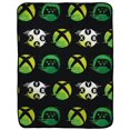 thumbnail image 1 of Xbox Plush Fleece Throw, 1 of 4