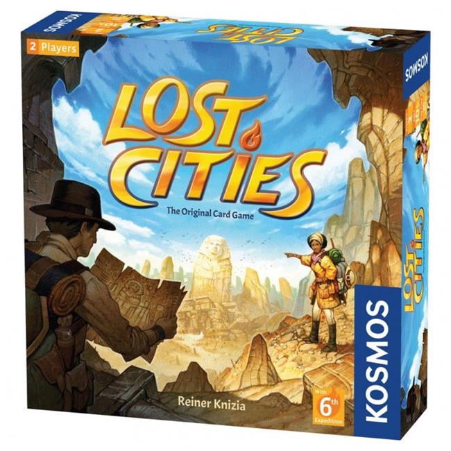 Thames & Kosmos THK691821 Lost Cities CG with 6th Expedition Board Game