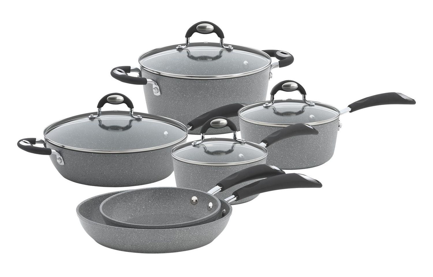 Batterie de cuisine Bialetti, 10 pièces