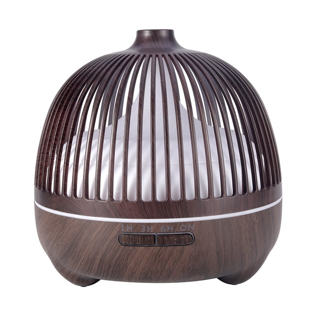 Lksixu Oil Diffuser 500ml Set, Aroma Diffusers For Home Large Room With Auto Shut-Off 4 Timer And 7 Color, Small Desk Humidifier For Baby Kitchen Gadgets