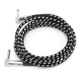 thumbnail image 3 of Guitar Cable 9.8FT, 6.35MM 1/4 Inch Audio Connection Wire, 6.35MM Male Jack Stereo Audio Balanced Line, for Electric Guitar Bass Mixer Microphone Stage, 3 of 7