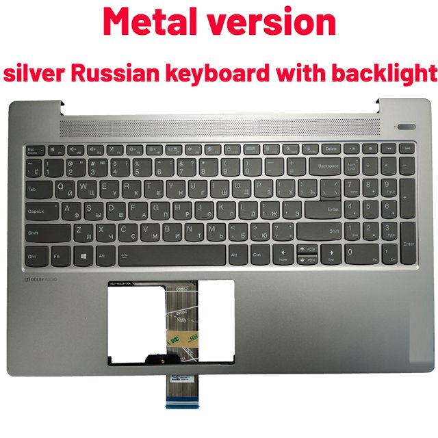 NEW For Lenovo ideapad 5 15IIL05 15ARE05 15ITL05 AM1K7000110 AM1K7000300 Rear Lid TOP case laptop LCD Back Cover/Front Bezel Metal silver RU
