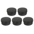 thumbnail image 3 of Transemion 5pcs Empty Aluminum Jars Cosmetic Screw Balm Lip Lid Cans Containers Black 150ml 1Set, 3 of 6