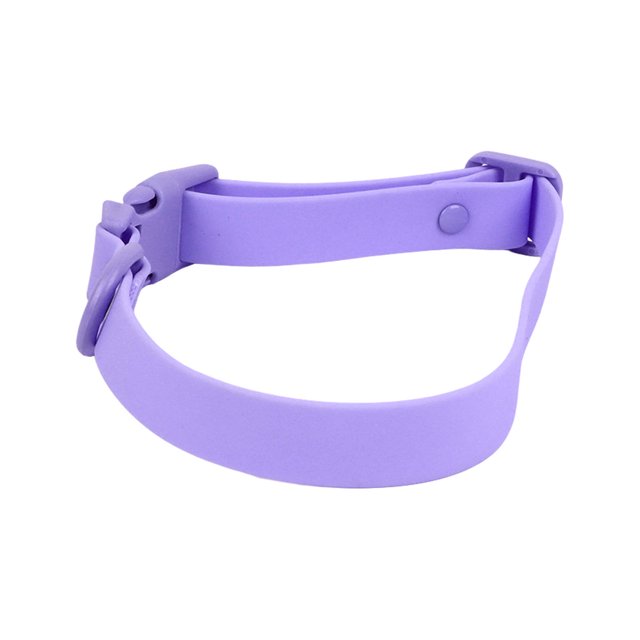 Pet Collar, Comfortable Waterproof Easy To Clean Lightweight Adjustable PVC Dog Collar For Dogs