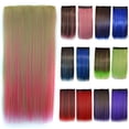 thumbnail image 2 of Lubelski Postiche pour Femmes à Clipser, Cheveux Longs Lisses, Extensions, Cosplay, Fête, Couleurs Assorties, 2 of 7