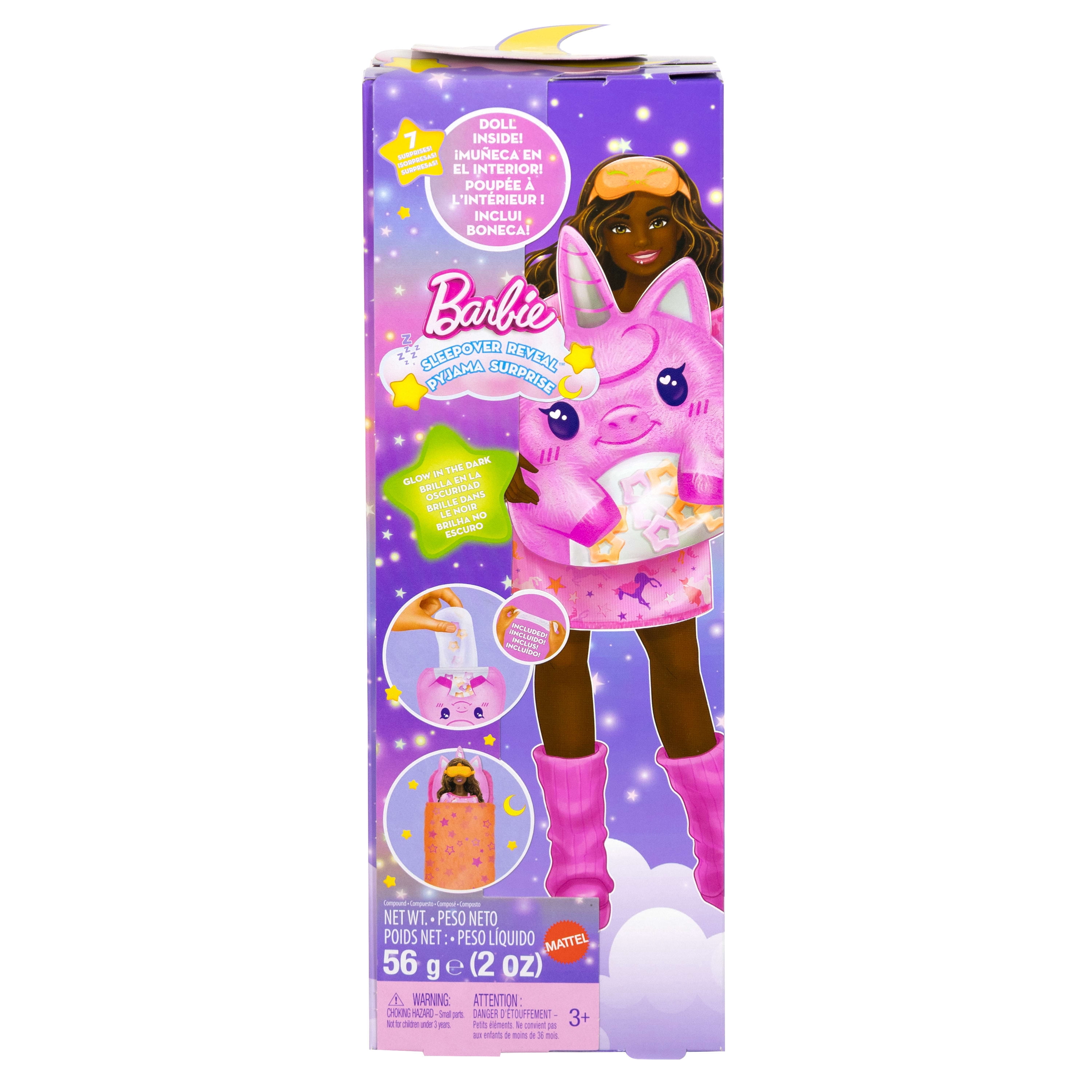 Barbie Sleepover Reveal Doll and Accessories