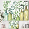 thumbnail image 3 of Designart - Feuilles Vertes Botaniques Mélangées I0 - Cottage Premium Toile Wall Art, 3 of 3