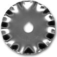 thumbnail image 1 of Rotary Blade Refill-45mm Scallop 1/Pkg, 1 of 2