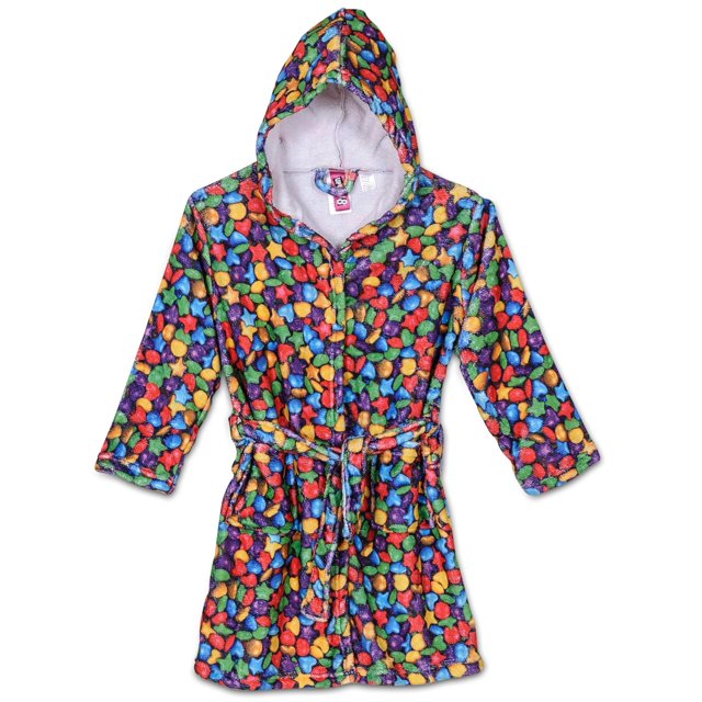 Up Past 8 Peignoirs à Capuche en Peluche pour Filles