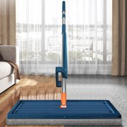 Danhjin Mop 13.8 Inches Hands- Mop, Hands- Microfiber Flat Mop, Automatic Wringing, 360 Degree Hands- Microfiber Floor Mop, Lazy Hands- Mop, Suitable for Home