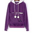 thumbnail image 1 of Cat lovers hoodies (purple, 4XL), 1 of 10