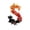 Black, variant on Boovnll 5.3Ft Halloween Garland, Artificial Maple Leaves Pumpkin Garland Hanging Halloween Garland for Mantle Halloween Indoor Outdoor Fireplace Party Decor, Halloween Decorations