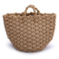 thumbnail image 2 of Truu Design Chunky Braided Jute Storage Basket, 2 of 6
