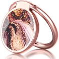 thumbnail image 1 of Support de Bague de Téléphone WWS-Cell, Support de Bague de Doigt Rotatif à 360° et Béquille, Poignée en Métal pour Support Magnétique de Voiture, Compatible avec iPhone, Samsung, LG, Sony, Noir et Rose, 1 of 4