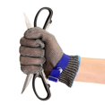 thumbnail image 2 of 1pc Safety Cut Proof Stab Resistant Stainless Steel Gloves Metal Mesh Butcher XS-3XL, 2 of 5