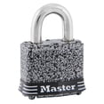 thumbnail image 1 of Master Lock 380D Wide Rust-Oleum® Certified Laminated Steel Pin Tumbler Padlock, 1 of 3