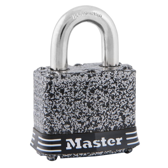 Master Lock 380D Wide Rust-Oleum® Certified Laminated Steel Pin Tumbler Padlock