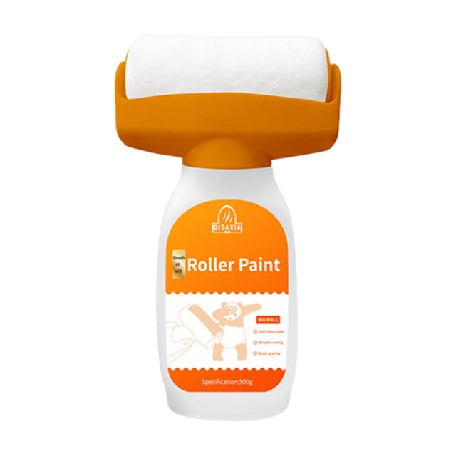 Cameland Roller Brush For Wall Repairs 2 In 1 Wall Repair Roller Brush With Wall Repair Paste Paint Roller For Wall Repairs Paint Roller Tool For Wall Repairs
