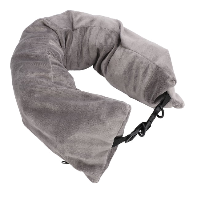 Oreiller de Voyage Remplissable en Polyester Doux, Oreiller de Cou à Remplir avec Sac de Rangement pour Escapades de Fin de Semaine, Camping, Randonnée