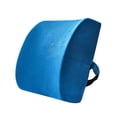 thumbnail image 4 of Yinanstore Back Support Pillow Backrest Ergonomic Adjustable Strap Breathable Back Cushion Multipurpose for Couch Car Gaming Office Sofa Blue, 4 of 8