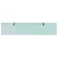 thumbnail image 3 of vidaXL Floating Shelves 2 pcs Glass 90x20 cm 8 mm, 3 of 4