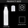thumbnail image 4 of 50 Pack Refillable Acrylic Paint Markers 15mm Empty Acrylic Markers Clear White Paint Marker Pens for Rock Painting Wood,50 x Empty Acrylic Markers,Transparent, 4 of 7