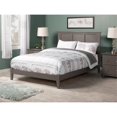 thumbnail image 2 of Leo & Lacey Madison Full Solid Wood Foundation Bed in Grey, 2 of 7