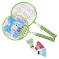 thumbnail image 2 of HILABEE Badminton Racket for Children Badminton Shuttlecocks for Kids Adults Outside Green, 2 of 9