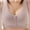 Grey, variant on Levmjia Women's Bras Plus Size Clearance Women Bras Plus Size Front Buckle Comfortable Breathable Anti-exhaust Base Solid Non-Steel Ring Non-Magnetic Buckle Beauty Back Underwear