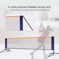 thumbnail image 3 of axGear Filet de Badminton Portable Ensemble Tennis Volleyball Entraînement Hauteur Ajustable avec Sac, 3 of 8